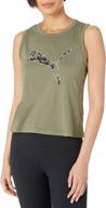 puma womens summer lichen green logo