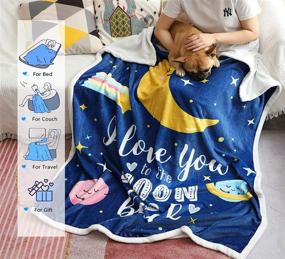 img 2 attached to Famitile Blanket Bedding Celestial Children