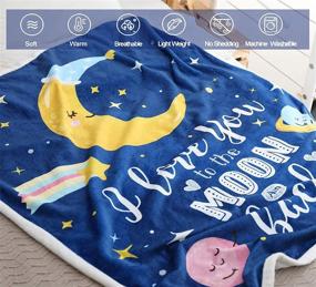 img 3 attached to Famitile Blanket Bedding Celestial Children