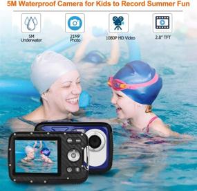 img 2 attached to BYbrutek Digital Waterproof Underwater Rechargable Camera & Photo