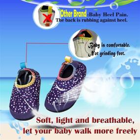 img 3 attached to 🌈 Rainbow Girls' Toddler Barefoot Shoes for Indoor/Outdoor Activities