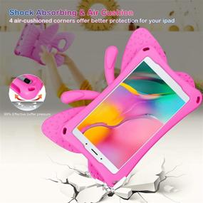 img 1 attached to Butterfly Non Toxic Kickstand Kid Proof Shockproof