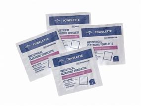 img 1 attached to 🧼 Medline MDS094186 Obstetrical Latex Free Cleansing Towelette (1000-Pack) - Gentle Wipes for Effective Cleansing