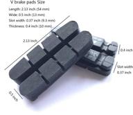 aurora racing carbon brake pads & ceramic shoes - ideal for carbon wheels & rims (2 pairs) logo