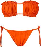 👙 bandeau bikini bathing suit for women - clothing and swimsuits for women, with cover-ups logo