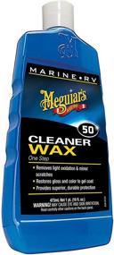 img 3 attached to Meguiar's M5016 Marine/RV Cleaner Wax - 16 fl oz: One-Step Versatile Formula for Superior Results