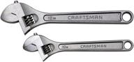 craftsman 9 44012 adjustable wrench set - 2 piece логотип