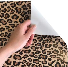 img 3 attached to 🐆 Siser EasyPatterns HTV 12-inch x 10-foot Roll - Leopard Tan Iron-on Heat Transfer Vinyl
