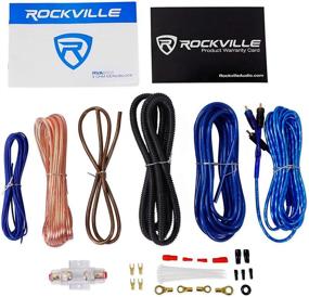 img 2 attached to 🔊 Rockville RV10.1D 500w 10-дюймовый сабвуфер в корпусе с моноусилителем и комплектом усилителя.