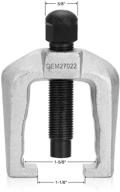 oem tools 27022 compact tie rod/pitman arm puller - efficiently removes pitman arm & tie rods in smaller cars, perfectly suited for tight areas in compact vehicles - heavy duty puller tool logo