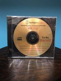 img 1 attached to 🔥 Окончательная архивная мастерская CD-R от Burlington Recording: 24-каратное золотое издание