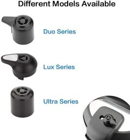 img 2 attached to 🔧 Steam Release Handle Replacement Accessories for Instant Pot - 2-Pack Valve for Duo/Duo Plus, Smart WiFi - Available in 3, 5, 6, and 8 Quart Sizes