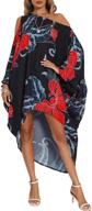 miudolls womens shoulder kaftan swimsuit logo