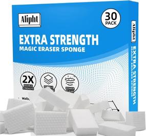 img 4 attached to 🧽 30 Pack Alipht Magic Eraser Sponge: Multi-Purpose, Extra Strong Cleaning Sponges for Kitchen, Bathroom, Car, and More!