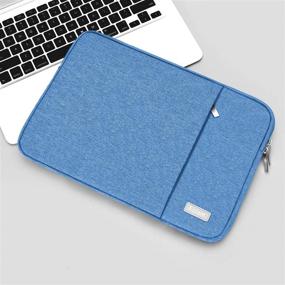 img 2 attached to 🔵 Egiant Water Resistant Laptop Sleeve Case Bag for 11.6 Inch Stream 11, Mac Air 11, Mac 12 Retina, Tablet, Surface Pro 3 4 5 6 7, Chromebook 11, Notebook Computer Cover - Blue