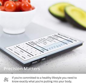 img 3 attached to 🍎 St. Louis Designed Greater Goods Nutrition Food Scale - Ideal for Precise Nutritional Meal Weighing, Food Facts Calculation, and Snack Portioning