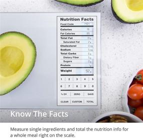 img 2 attached to 🍎 St. Louis Designed Greater Goods Nutrition Food Scale - Ideal for Precise Nutritional Meal Weighing, Food Facts Calculation, and Snack Portioning
