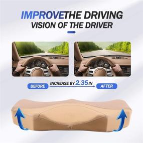 img 3 attached to KINGLETING Cushion Universal Provides Visibility Interior Accessories