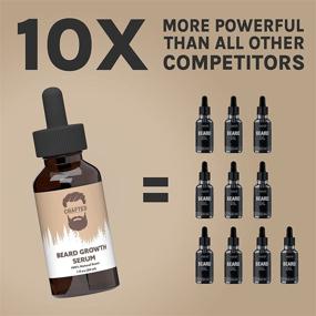 img 2 attached to 🧔 Ultimate Beard Growth Kit: Hair Serum and Roller for Men's Beard Growth & Stimulate with Our Beard Growth Oil