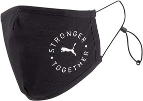 img 4 attached to Stronger Together Black Face Accessories for Men by PUMA