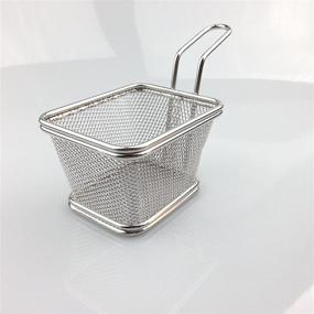 img 2 attached to Stainless Baskets Kitchen Presentation Tableware