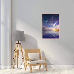 img 2 attached to 💎 Sparkling STARHOO Diamond Painting Perfect Sky: 12X16 Canvas