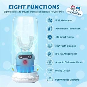 img 2 attached to Зубная щетка ICNOW Toothbrushes 360 ° Cleaning Waterproof 2