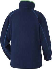 img 1 attached to Stay Warm and Cozy with Columbia Big Boys' Fast Trek Full Zip Fleece