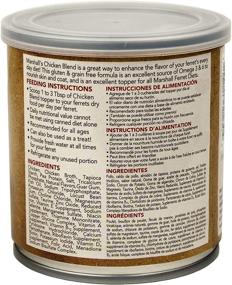 img 1 attached to Marshall Pet Products | Gluten- and Grain-Free Premium Ferret Diet, 9 oz Each (2 Cans) | Chicken Blend