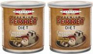 marshall pet products | gluten- and grain-free premium ferret diet, 9 oz each (2 cans) | chicken blend логотип