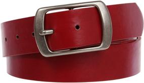 img 2 attached to Casual Genuine Leather Square Single Women's Accessories in Belts