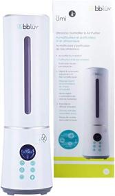 img 4 attached to bblüv - Ümi - Ultra Quiet 4-in-1 Ultrasonic Humidifier: Adjustable Cool Mist, 360° Air 🌬️ Purification & Aroma Diffusion, 4L Capacity for 28 Hours of Continuous Operation - Ideal for Nursery