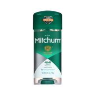 🧴 mitchum advanced control unscented gel, antiperspirant and deodorant 3.4 oz - pack of 5 logo