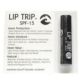 img 1 attached to 🏔️ Mountain Ocean Lip Trip SPF 15, 0.165 oz