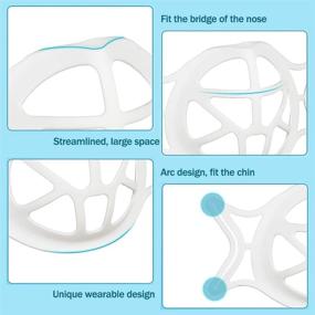 img 2 attached to 🌟 Enhanced Safety and Comfort: Silicone Reusable Washable Breathing Products for PPE