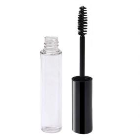 img 3 attached to Pengxiaomei 3-Pack Empty Mascara Tube, 10ML Eyelash Cream Container Bottle With Eyelash Wand for DIY Mascara Tube Container