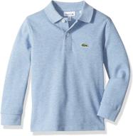 👕 lacoste classic solid pique boys' tops, tees & shirts - sleeve, clothing logo