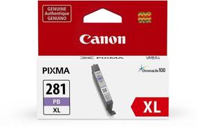img 4 attached to Картридж чернил Canon CLI-281 XL фотосиний: совместим с серией TS9120, TS8120, TS8220