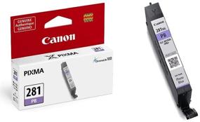 img 1 attached to Картридж чернил Canon CLI-281 XL фотосиний: совместим с серией TS9120, TS8120, TS8220