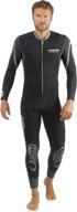 🏊 cressi men's front-zip full wetsuit for water activities - bahia & bahia flex: enhanced comfort and performance logo