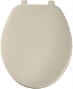 img 3 attached to 🚽 Toilet Seat ROUND Plastic by BEMIS: Durable and Comfy