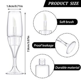 img 3 attached to 🍷 Refillable Wineglass Containers: Eco-Friendly Bottles for Your Beverage Delights