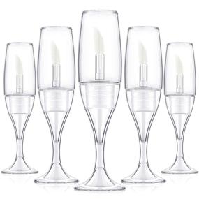 img 4 attached to 🍷 Refillable Wineglass Containers: Eco-Friendly Bottles for Your Beverage Delights