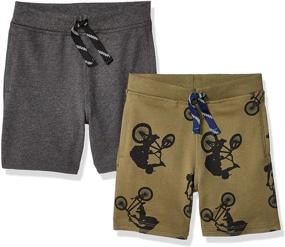 img 3 attached to 🩳 Spotted Zebra 2 Pack French Shorts: Supreme Comfort for Boys' Clothing