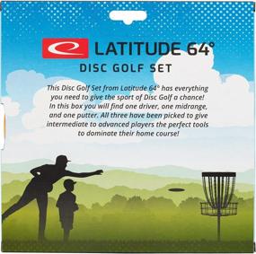 img 3 attached to 🥏 Latitude 64 Advanced 3-Disc Retro Burst Starter Set: Retro Keystone, Fuse, and Saint - Max Distance Frisbee Golf Driver - Varying Stamp & Color