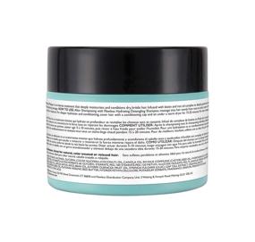 img 2 attached to 🏽 Gabrielle Union Flawless - Restorative Deep Conditioning Hair Treatment Masque for Natural Curly and Coily Hair, 8 OZ