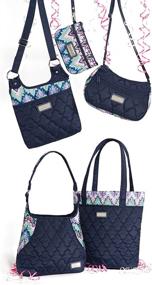 img 3 attached to Cinda Mini Hobo Neptune Size Women's Handbags & Wallets for Shoulder Bags