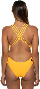 img 3 attached to 👙 Stylish and Comfortable JOLYN Women's Fixed Back One Piece Swimsuit: A Perfect Blend of Fashion and Function