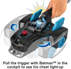 img 1 attached to 🚗 Fisher Price Imaginext Batmobile Transforming Push Along: Unleash endless adventures!