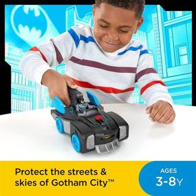 img 3 attached to 🚗 Fisher Price Imaginext Batmobile Transforming Push Along: Unleash endless adventures!